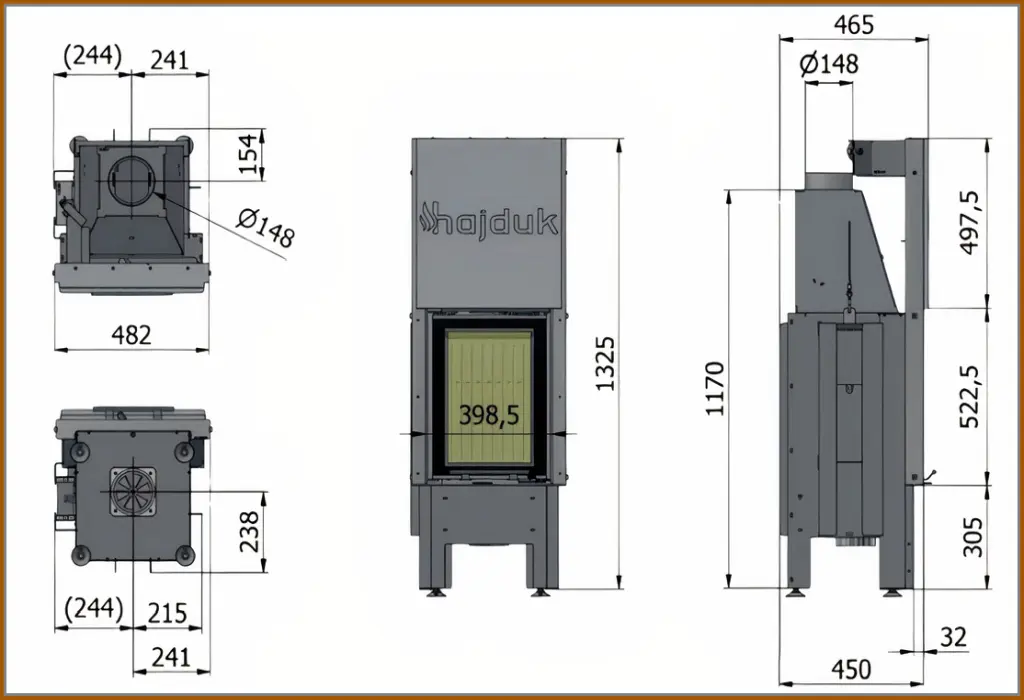 Wkład-kominkowy-Hajduk-Smart-1VTh-S-rysunek