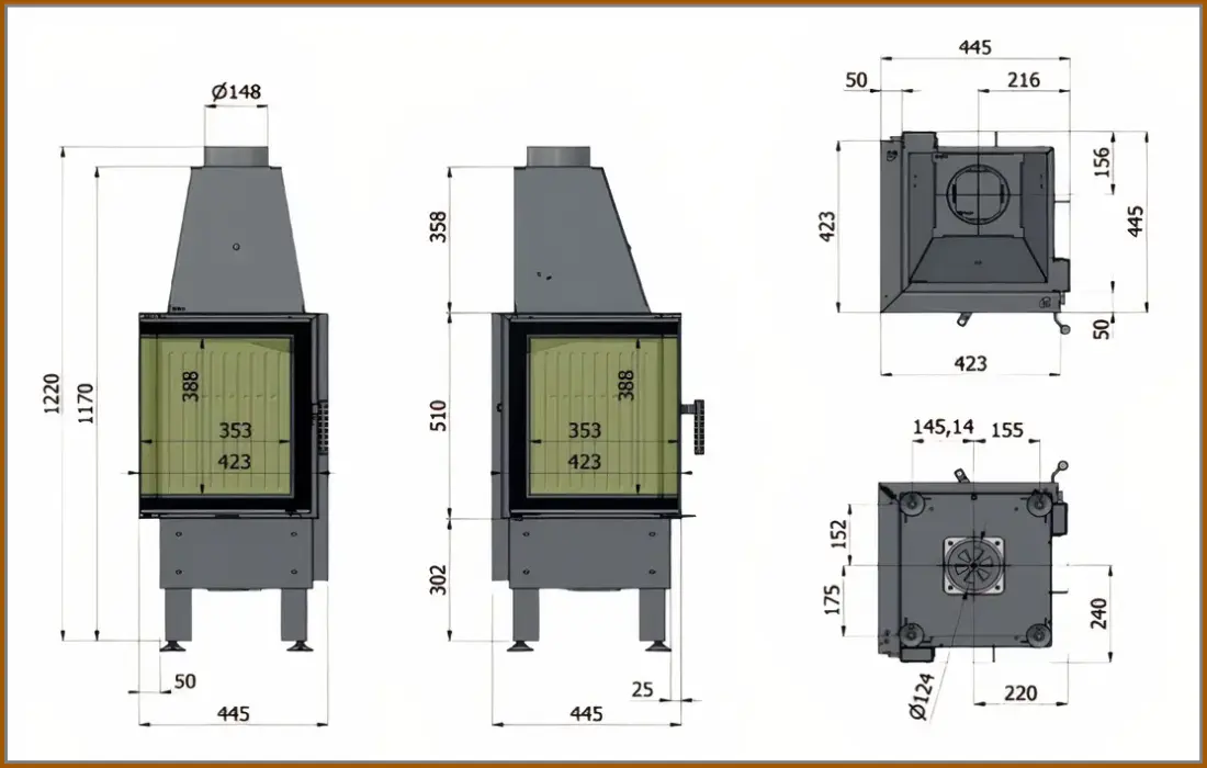 Wkład-kominkowy-Hajduk-Smart-2PT-S-rysunek