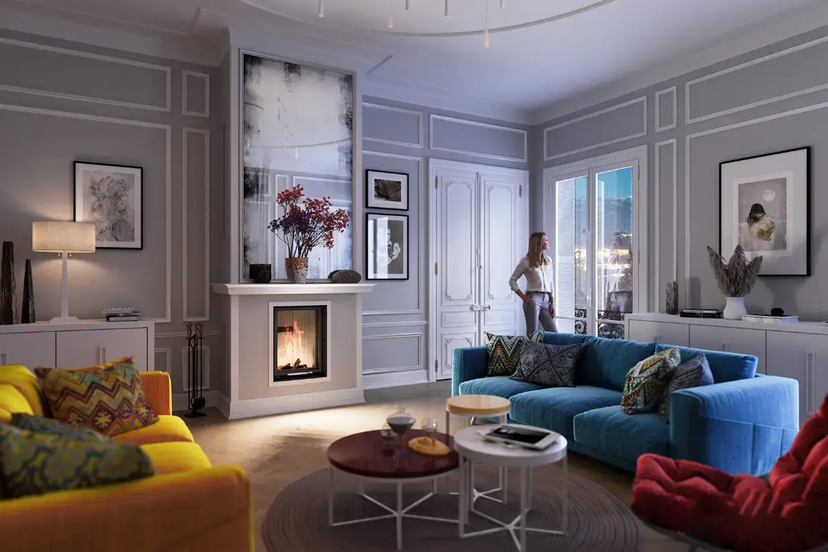 Wkład kominkowy powietrzny Hitze Albero AL11G.H HITZE_ALBERO_11-8