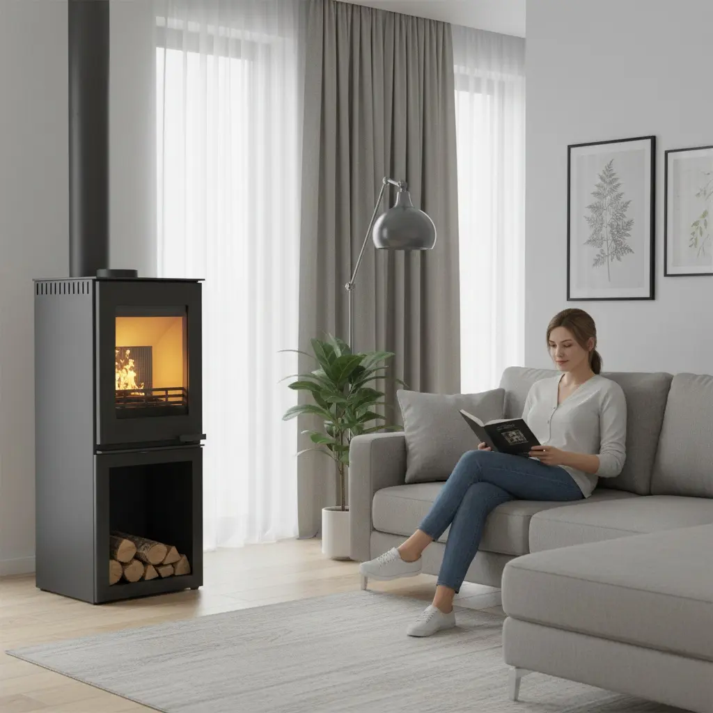 Piec wolnostojący koza 6,5 kW Kawmet HARITA S15i-S-Box ECO EKOPROJEKT Harita-S15i-S-Box-Eco-interior2