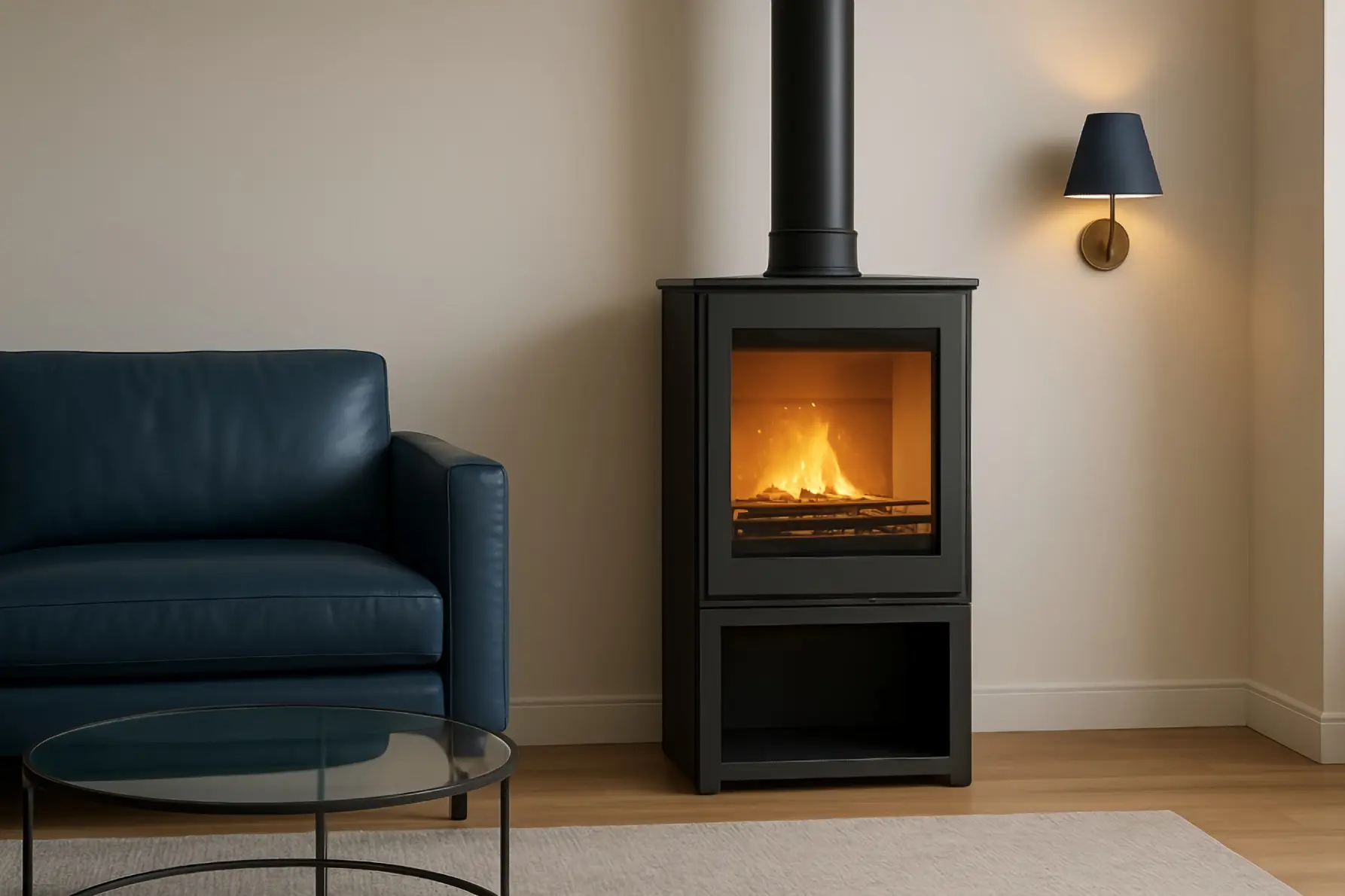 Piec wolnostojący stalowo żeliwny 9,5 kW KAWMET VENUS S16 L-Box ECO VENUS-S16-L-Box-ECO-interior2