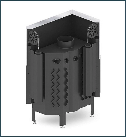 Wkład kominkowy powietrzny Hitze Albero AL14LG.H