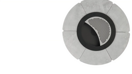 Ruszt do paleniska ogrodowego Hetta Round 120 cm Inox