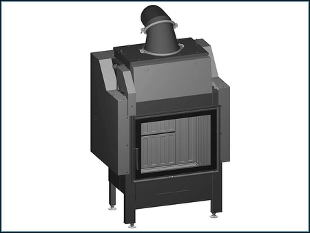 Wkład kominkowy z płaszczem wodnym Spartherm VARIA 1V H2O XXL