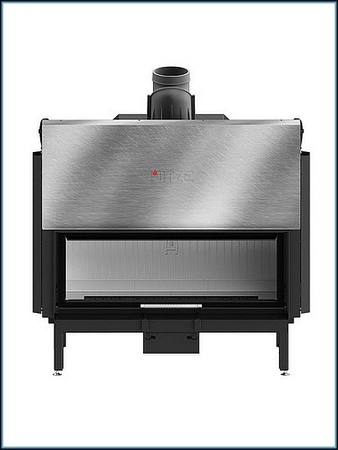 Wkład kominkowy powietrzny gilotyna Hitze ARDENTE 120x43.G