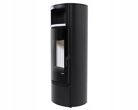 Piec kominkowy powietrzny wolnostojący stalowy 9 kW Defro Orbis Extento H