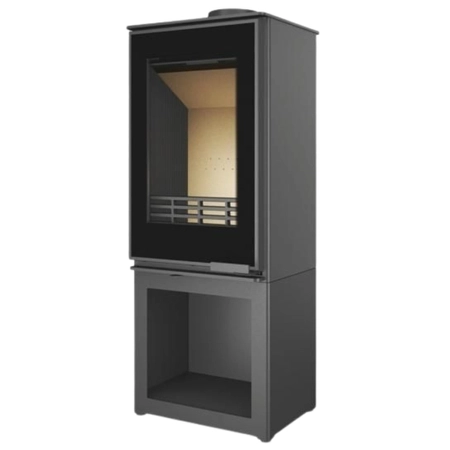 Piec wolnostojący stalowo żeliwny 9,5 kW KAWMET VENUS S16 S-Box Decor ECO