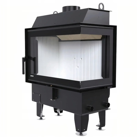 Wkład kominkowy prawy 7 kW Eko Defro Impuls SM BP Basic Zestaw montażowy