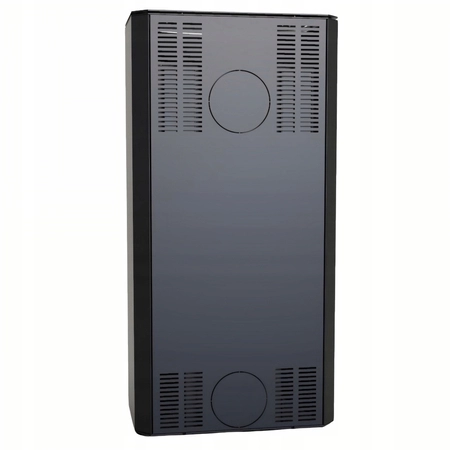 Piec kominkowy wolnostojący stalowy moc 9 kW Defro Orti Przyłącze Zestaw