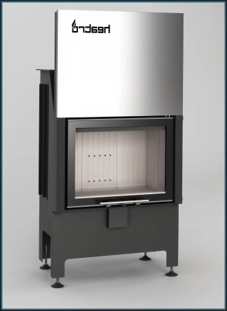 Wkład kominkowy powietrzny gilotyna Heatro 55H