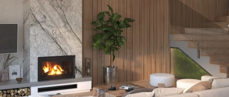 Wkład kominkowy żeliwny Kawmet W15 (13,5 kW) Eco