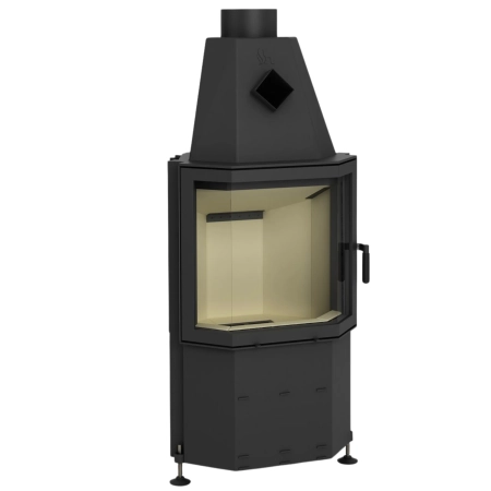 Wkład kominkowy powietrzny panoramiczny 8,8 kW Hajduk Prisma M