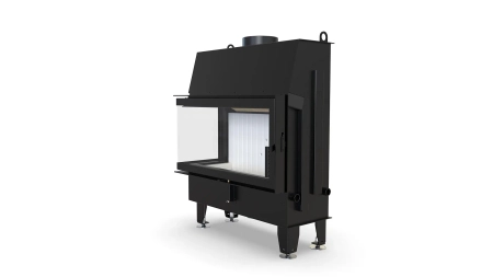 Wkład kominkowy powietrzny lewy Defro Home IMPULS LA BL