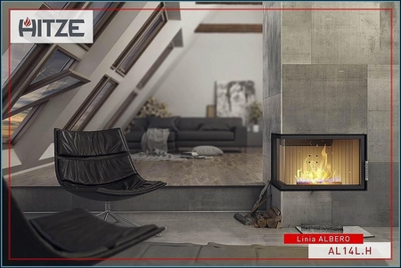 Wkład kominkowy powietrzny Hitze Albero AL14L.H