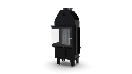 Wkład kominkowy lewy Defro Home INTRA XSM BL Mini