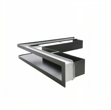 Luft narożny grafitowy z ramką KRVO-L/R-500x500/70-ML.GR Ventlab