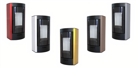 Piec kominkowy powietrzny Defro Home ORTI