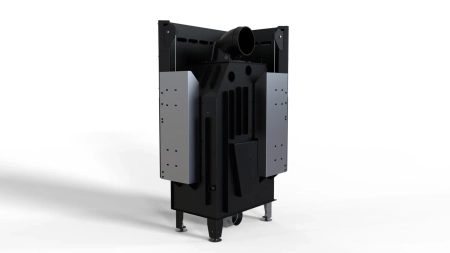 Wkład kominkowy powietrzny DEFRO HOME INTRA SM BL G