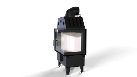 Wkład kominkowy prawy Defro Home INTRA SM BP