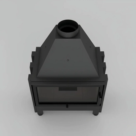 Wkład kominkowy powietrzny prosty Hajduk Volcano AT