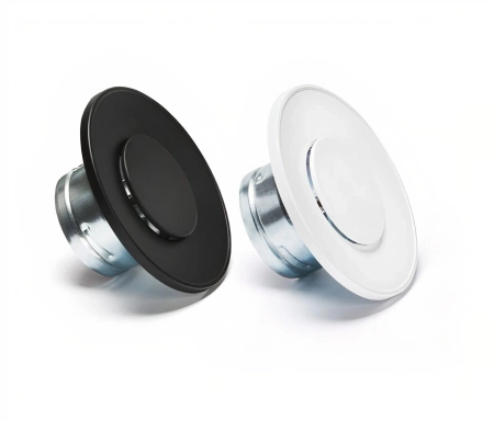 Anemostat metalowy okrągły biały ASV150-ML.B Ventlab