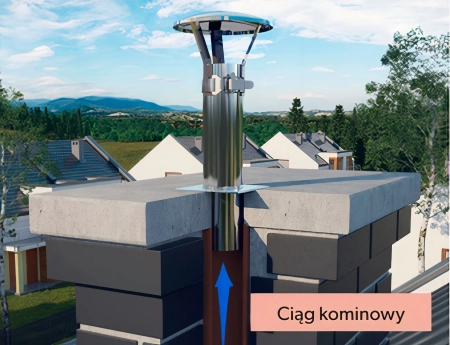 Daszek z pudełka fi 100 do 130 mm DAP100-130-CH DARCO