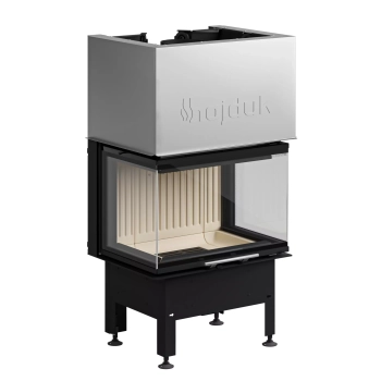 Wkład kominkowy powietrzny trzyszybowy gilotyna Hajduk SMART 3XTh