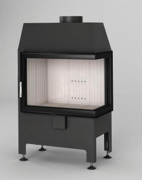 Wkład kominkowy powietrzny narożny Heatro 55P
