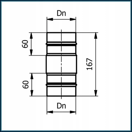 Redukcja do pieca na pellet SPP RD+080/-100-CZ1,2SP Darco