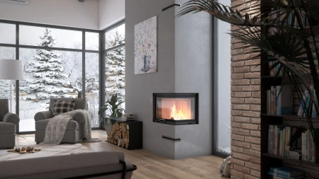 Wkład kominkowy powietrzny DEFRO HOME INTRA SM BP MINI G