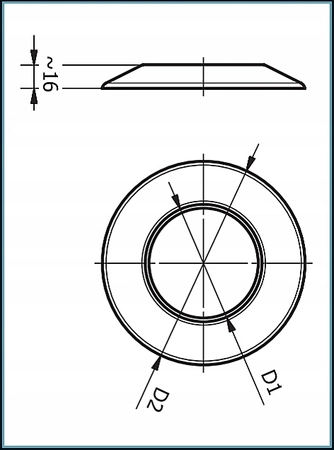 Rozeta III silikonowa do pieców na pelet SPKP ROZIII080-CZ1,2P Darco