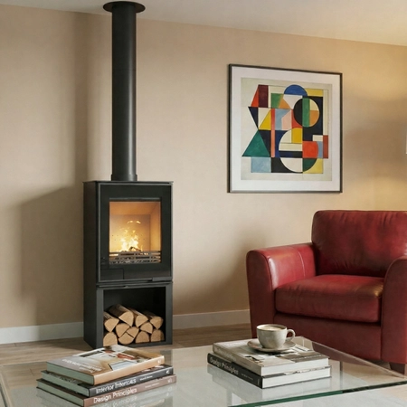 Piec wolnostojący stalowo żeliwny 9,5 kW KAWMET VENUS S16 L-Box ECO