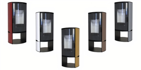 Piec kominkowy powietrzny Defro Home ORBIS LOG