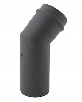 Kolano z rewizją 45 do pieców na pelet SPKP KSR080/45-CZ1,2 Darco