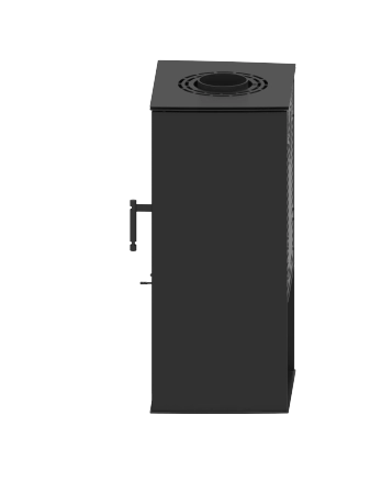 Piec kominkowy powietrzny Hitze Lupo S