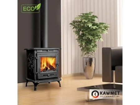 Piec kominkowy żeliwny Kawmet P10 (6,8 kW) ECO
