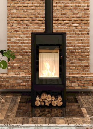 Piec kominkowy powietrzny Hajduk Rectan F2