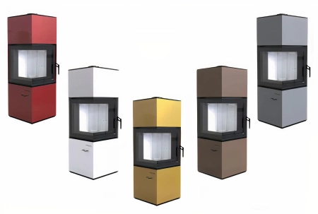 Piec kominkowy powietrzny DEFRO HOME QUADROOM