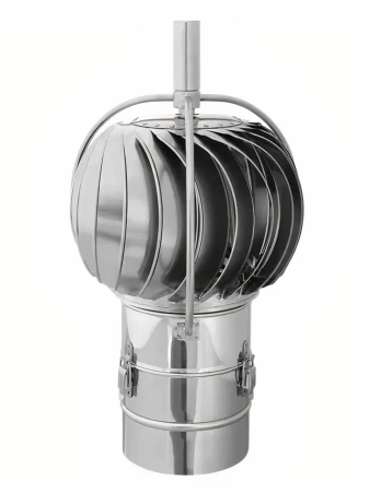 Turbowent z zewnętrznym łożyskiem TUZ150CHCH-B z podstawą rurową