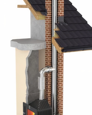 Wkład kominowy kwasoodporny SWK150/4,5 m Darco