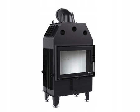 Wkład kominkowy prosty 10 kW Eko Defro Home Intra S Mini Zestaw montażowy