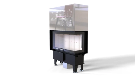 Wkład kominkowy prawy Defro Home INTRA ME BP Slim G