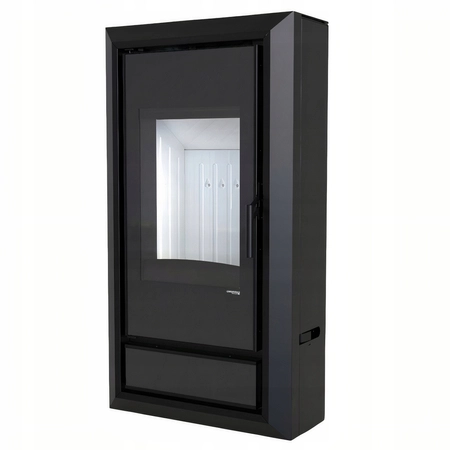 Piec kominkowy powietrzny stalowy 9 kW Defro IGNIS z przyłączem kominowym