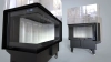 Wkład kominkowy z płaszczem wodnym Defro Home RIVA S BL G SHORT