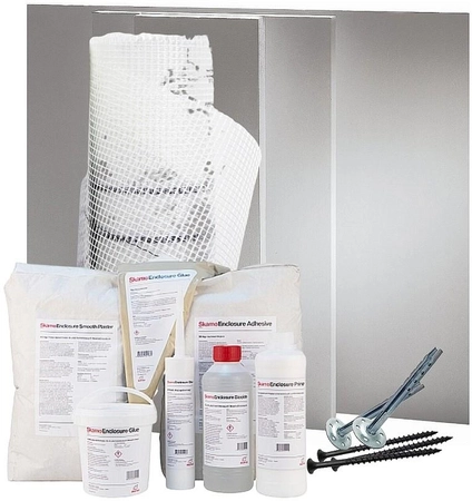 Płyta kominkowa Skamol 100x61x3 cm 24 płyty + Akcesoria