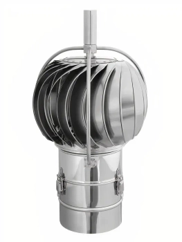 Turbowent z zewnętrznym łożyskiem TUZ150CHCH-B z podstawą rurową