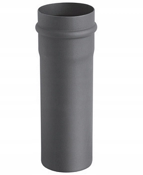 Rura prosta czarna do pieców na pelet SPKP 100/500 mm RP100/0,5-CZ1,2P Darco