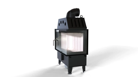 Wkład kominkowy prawy Defro Home INTRA ME BP