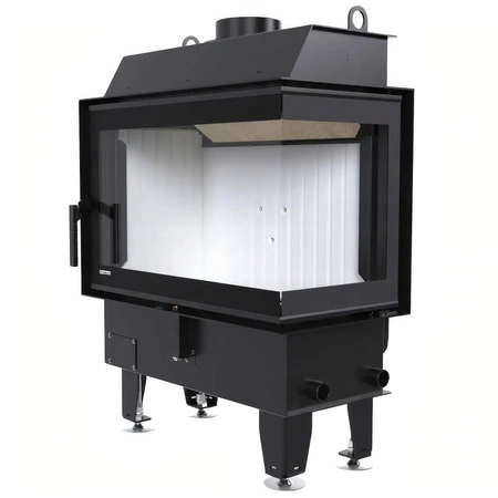 Wkład kominkowy lewy 7 kW Eko Defro Impuls SM BL Basic Zestaw montażowy