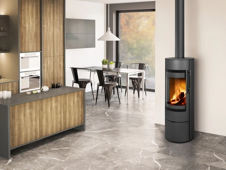 Piec kominkowy Romotop LUANCO N 03 AKUM metal